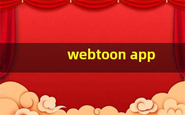 webtoon app